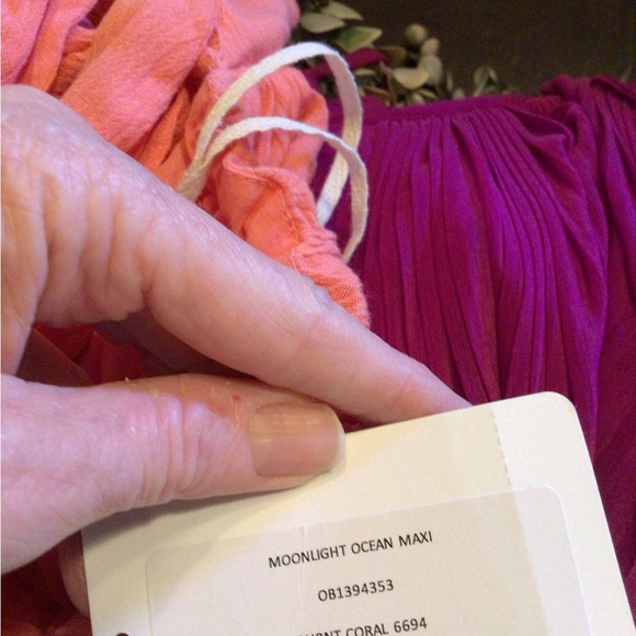 SALE Rare Free People Moonlight Ocean maxi dress - Picture 4 of 10